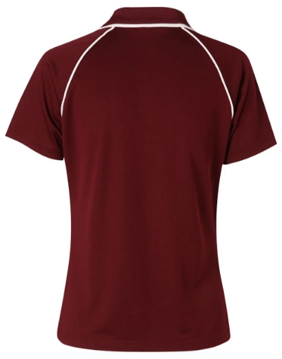 Picture of Winning Spirit, Ladies Cooldry Raglan S/S Polo